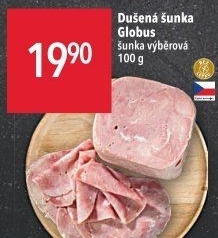 Šunka dušená výběrová Globus