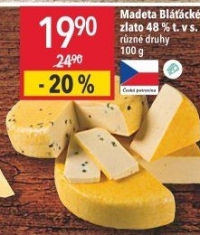 Sýr Blaťácké zlato Madeta