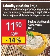 Beskydská česneková pomazánka