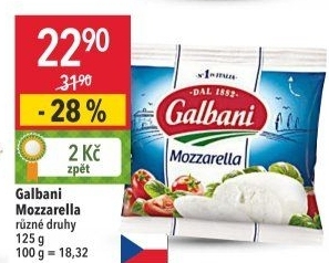 Sýr Mozzarella Galbani