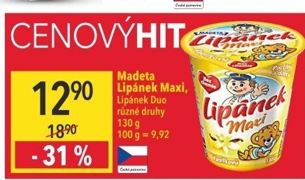 Dezert Lipánek Duo Madeta