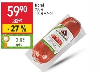 Salám Horal Kostelecké uzeniny