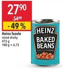 Fazole v tomatě Heinz