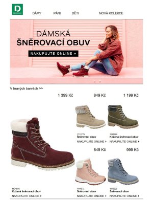 akční leták DEICHMANN 2.11.2018-16.11.2018