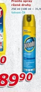 Čistič na nábytek ve spreji Pronto