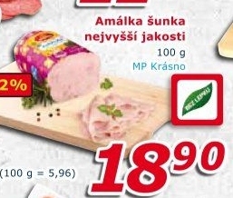 Šunka Amálka nejvyšší jakosti Krásno