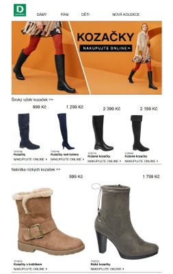 akční leták DEICHMANN 5.11.2018-19.11.2018
