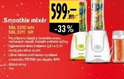 Smoothie mixér Sencor SBL 22xx