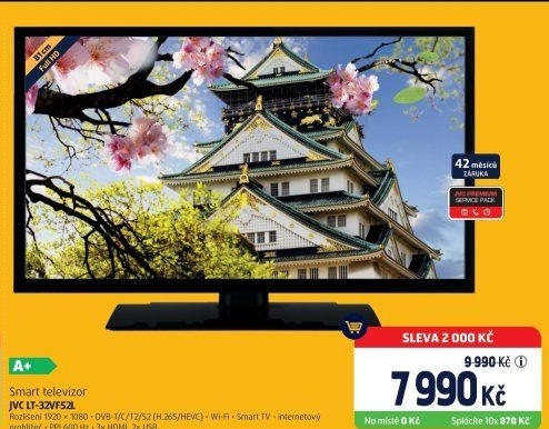 Smart Full HD televize JVC LT-32VF52L