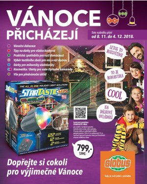 akční leták Globus 8.11.2018-4.12.2018