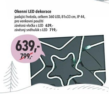 Svítící LED dekorace