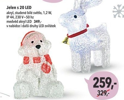 Svítící LED dekorace