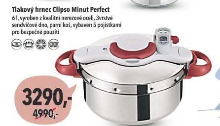 Tlakový hrnec Clipso Minut Perfect Tefal