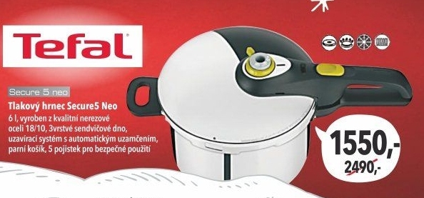 Tlakový hrnec Tefal Secure 5 Neo