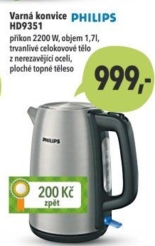 Rychlovarná konvice HD9351 Philips