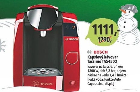 Kapslový kávovar Joy Tassimo Bosch
