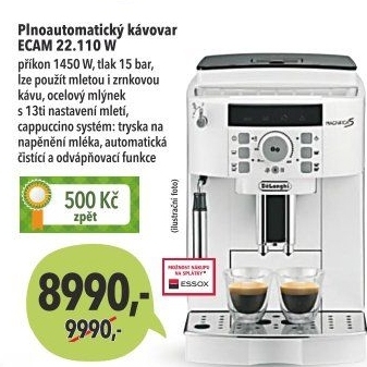 Kávovar espresso DeLonghi ECAM 22.110xx