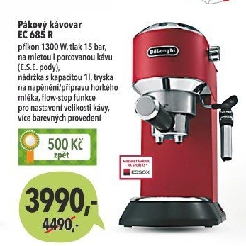 Kávovar espresso DeLonghi EC 685