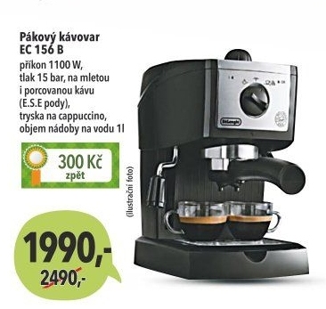 Kávovar Espresso DeLonghi EC 156.B