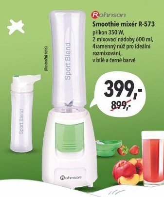 Smoothie mixer 2GO R-573B Rohnson