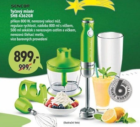 Tyčový mixér Sencor SHB 4362xx