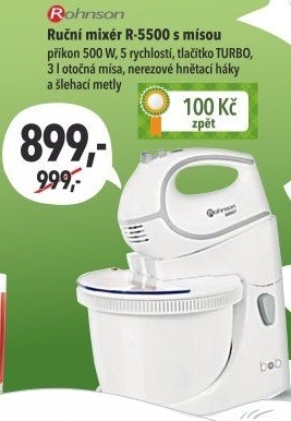 Ruční mixér Rohnson R-5500