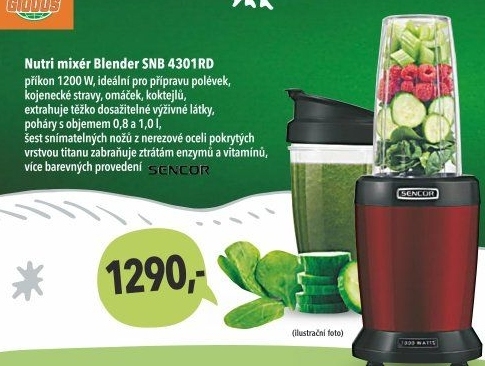 Nutri mixér Sencor Blender SNB 430xx