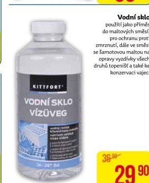 Vodní sklo Kittfort