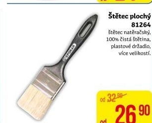 Plochý malířský štětec Spokar