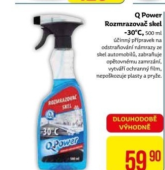 Rozmrazovač skel Q Power - Teta drogerie akcniletaky.com