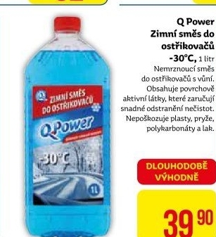 Zimní směs do ostřikovačů Q Power