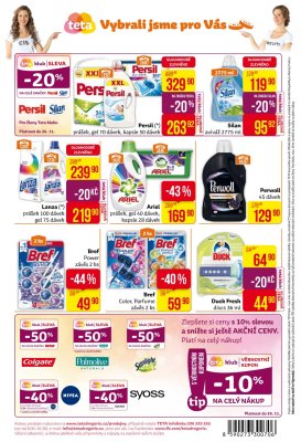 akční leták Teta drogerie 15.11.2018-26.11.2018