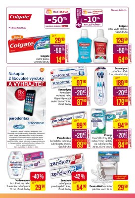 akční leták Teta drogerie 15.11.2018-26.11.2018
