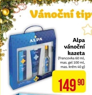 Dárková kazeta Alpa