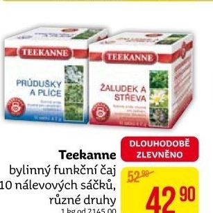 Čaj bylinný Funkční Teekanne