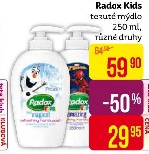 Tekuté mýdlo dětské Radox