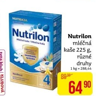 Kaše mléčná Nutrilon