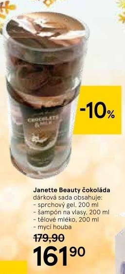 Dárková kazeta Beauty čokoláda Janette