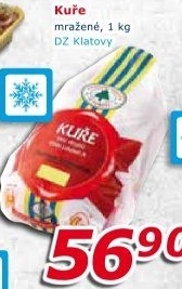 Kuře mražené DZ Klatovy