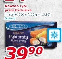 Rybí prsty nemleté mražené Nowaco Exclusive