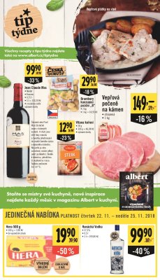 akční leták Albert 21.11.2018-27.11.2018