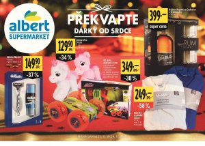 akční leták Albert 21.11.2018-24.12.2018