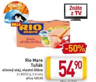Tuňák v oleji Rio Mare