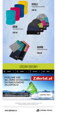 akční leták ALPINE PRO 19.11.2018-30.11.2018
