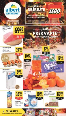 akční leták Albert 28.11.2018-4.12.2018