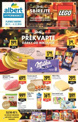 akční leták Albert 28.11.2018-4.12.2018