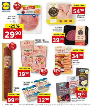 akční leták Lidl 3.12.2018-9.12.2018