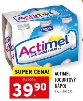 Actimel Danone - Lidl akcniletaky.com