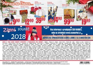 akční leták ESO MARKET 5.12.2018-16.12.2018