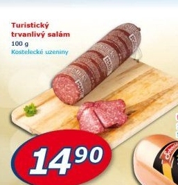 Salám turistický Kostelecké uzeniny